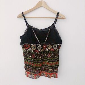 Band of Gypsies Embroidered Tank Top